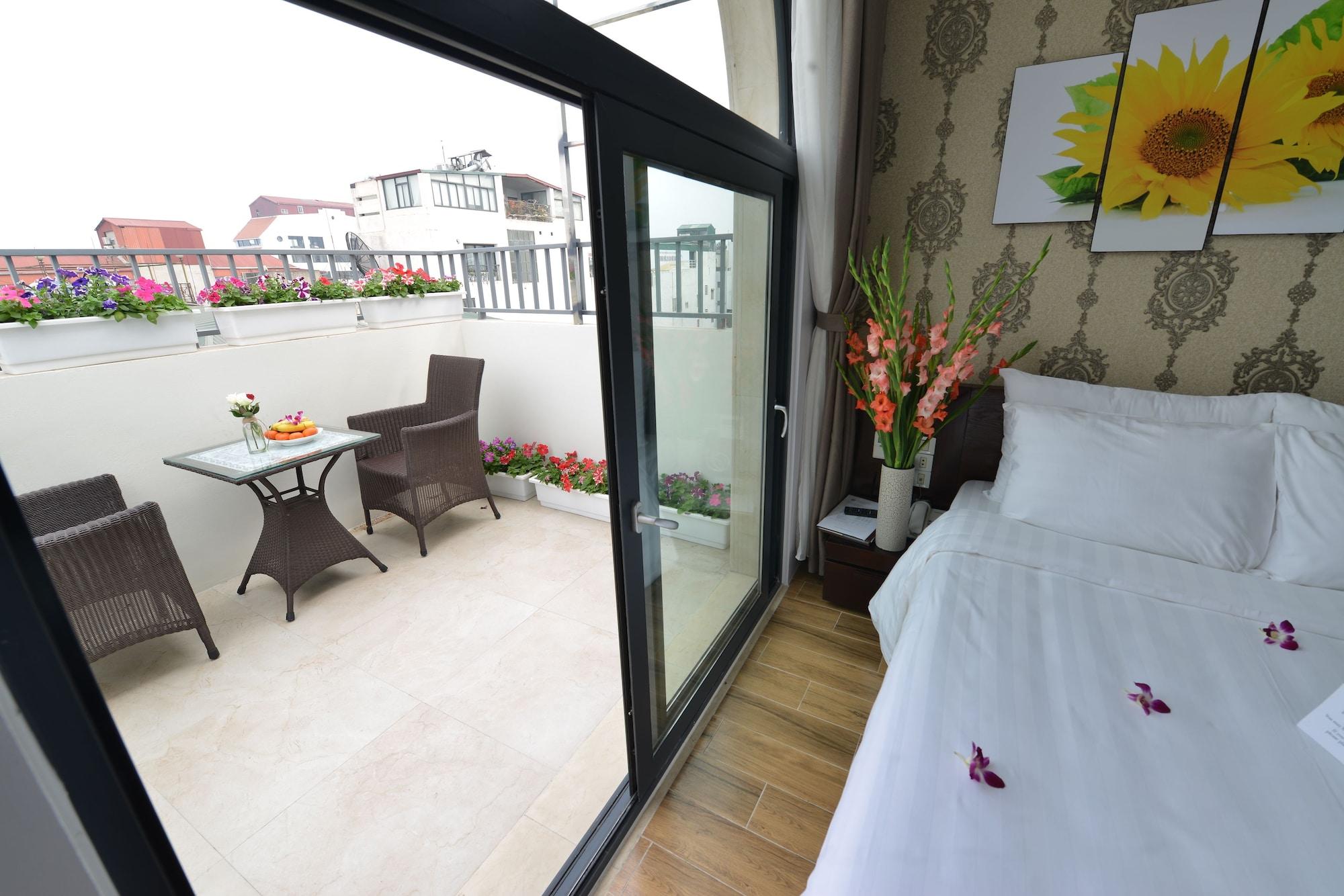 Bella Rosa Hotel & Travel Hanoi Buitenkant foto